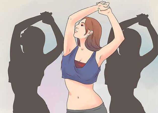 dansen om af te vallen
